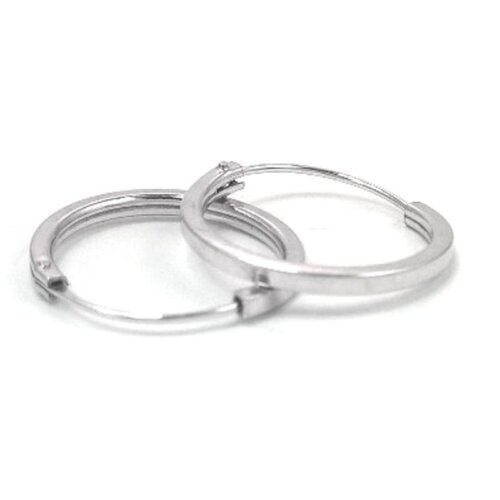 Orecchino Cerchietto 1.2mm in Argento 925