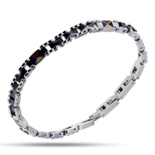 Bracciale bandiere Acciaio 2