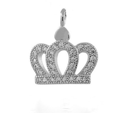 Pendente Corona in Argento 925