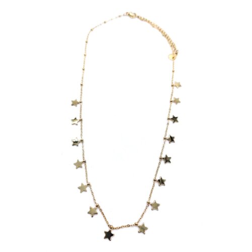 Collana stelle in Acciaio