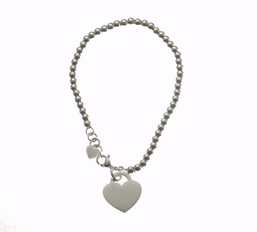 Bracciale sfera cuore Acciaio