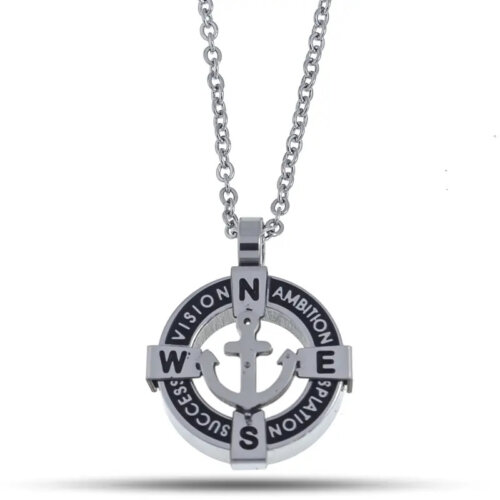 Collana uomo ancora in Acciaio