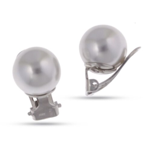 Orecchino clips 12mm in in Argento 925