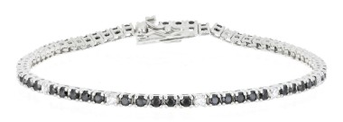 Bracciale tennis cm 18 in arg925%