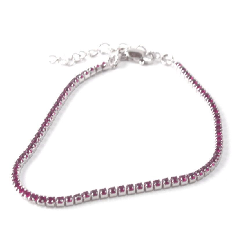 bracciale mini tennis 2mm