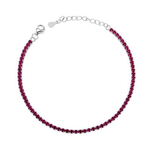 bracciale mini tennis 2mm