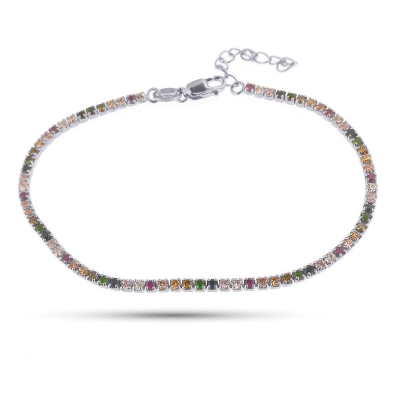 bracciale mini tennis 2mm