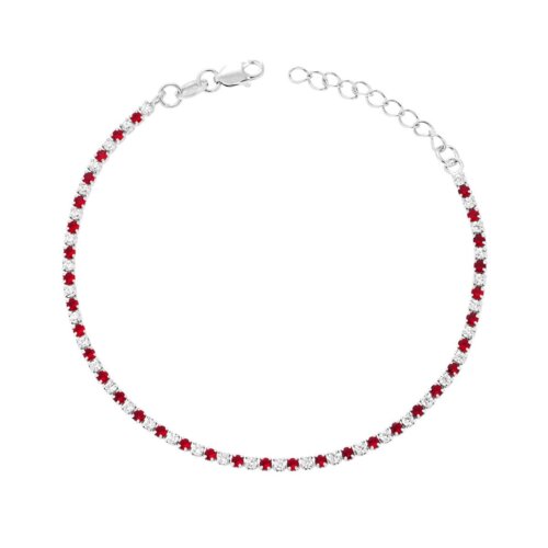 bracciale mini tennis 2mm
