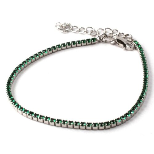 bracciale mini tennis 2mm