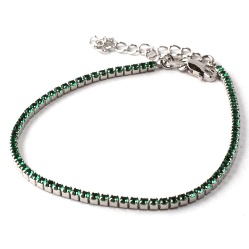 bracciale mini tennis 2mm