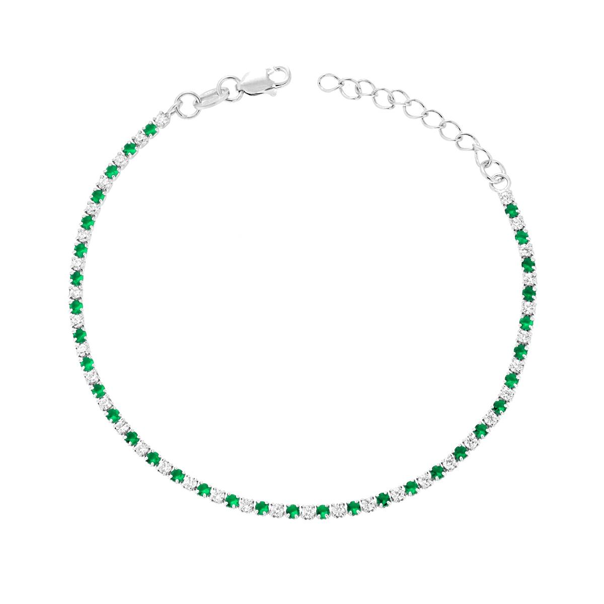 bracciale mini tennis 2mm