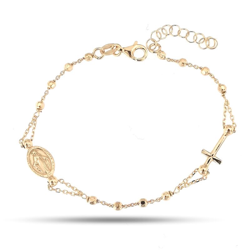 Bracciale Rosario in arg 925%