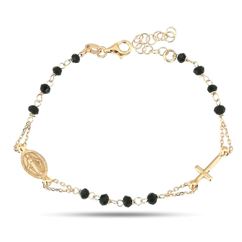 Bracciale Rosario in arg 925%