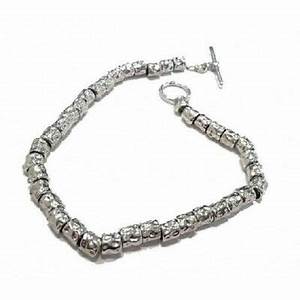 Bracciale pepite in Argento 925
