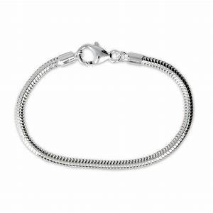 Bracciale snak rodio 7gr in Argento 925