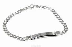 Bracciale targa vuoto gr 7,5 in Argento 925