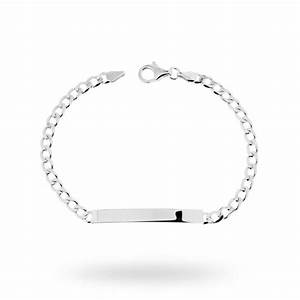 Bracciale targa in Argento 925