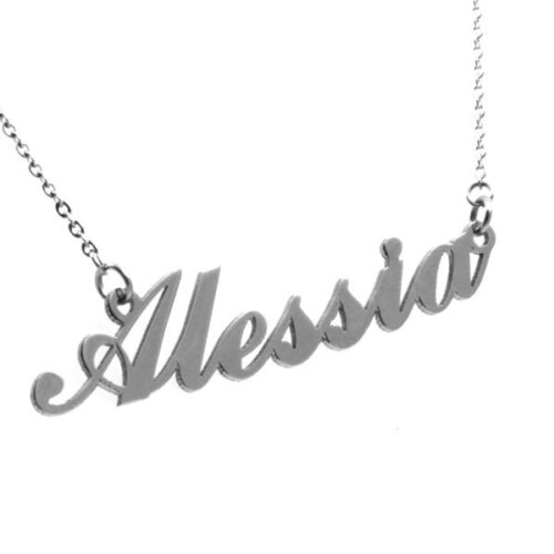 Collana Nome Argento