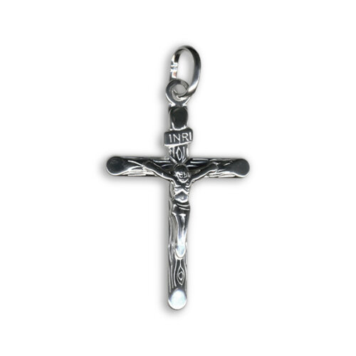 Pendente croce cristo in Argento 925