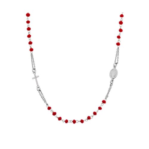 Collana Rosario DG in Argento 925