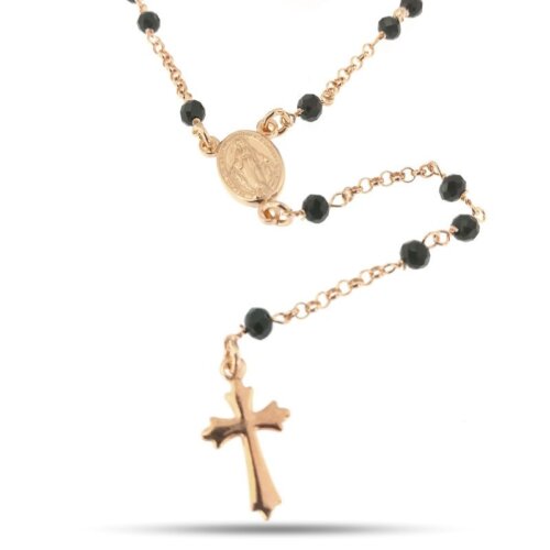 Collana rosario in Argento 925