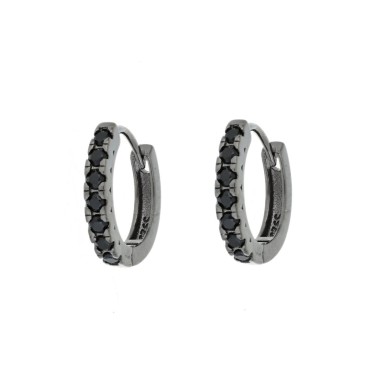 cerchietto zirconi  in arg 925%