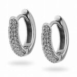 Cerchietto scattino pave’ in arg 925%