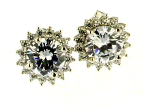 Orecchino pietra in Argento 925