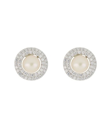 Orecchino perla in in Argento 925
