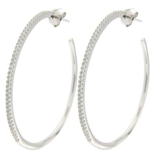 Cerchio creola  zk in argento 925%