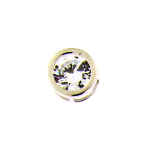Collana punto luce cipollino 7mm in Argento 925