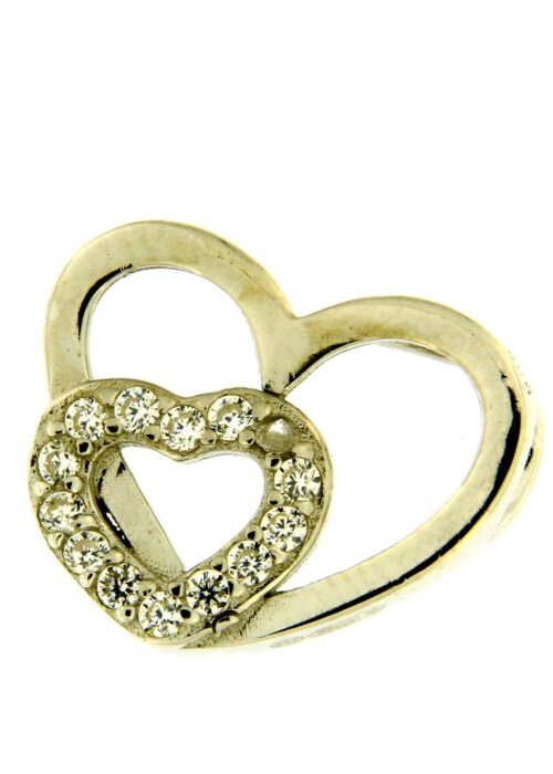 Pendente Doppio Cuore
