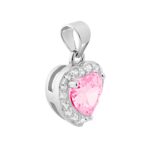 Pendente cuore zk in arg 925%
