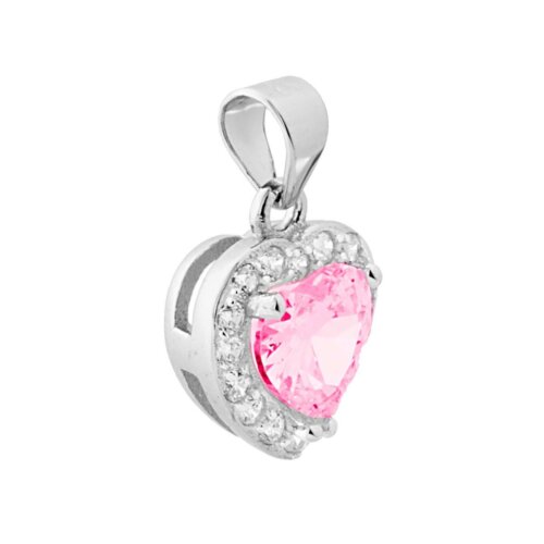 Pendente cuore zk in arg 925%
