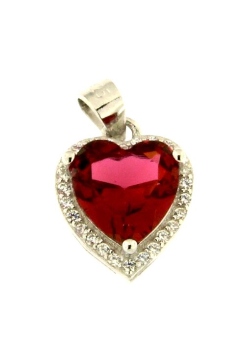 Pendente cuore zk in arg925%