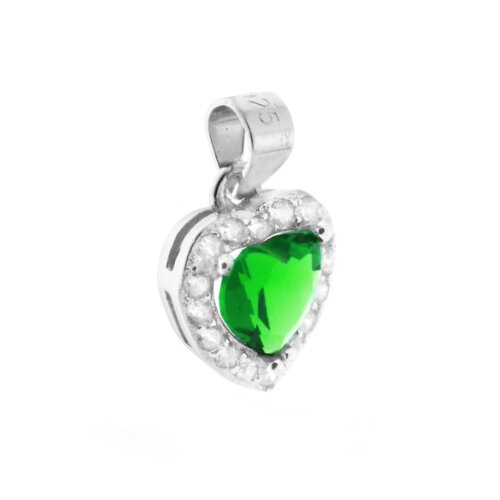 Pendente cuore zk in arg925%