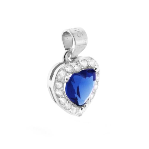Pendente cuore zk in arg925%
