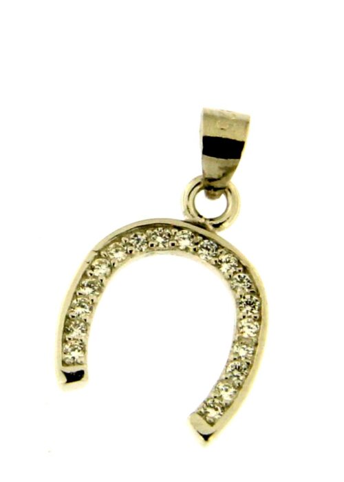 Pendente ferro cavallo zk in arg 925%