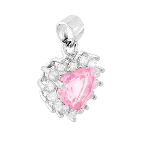 Pendente cuore zk in arg 925%