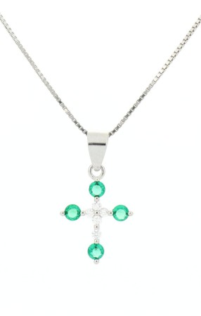 Pendente croce in in Argento 925