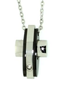 Collana uomo croce Acciaio