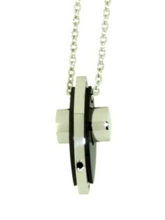 Collana croce Acciaio