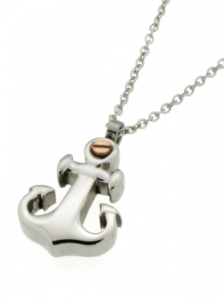Collana uomo ancora in Acciaio