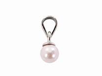 Collana perla 10mm in Argento 925