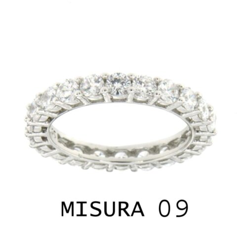 Anello veretta 3mm in in Argento 925