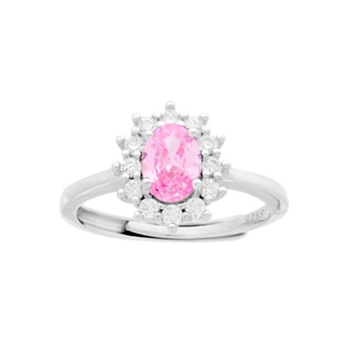 anello pietra  ovale con cornice zk arg925% regolabile
