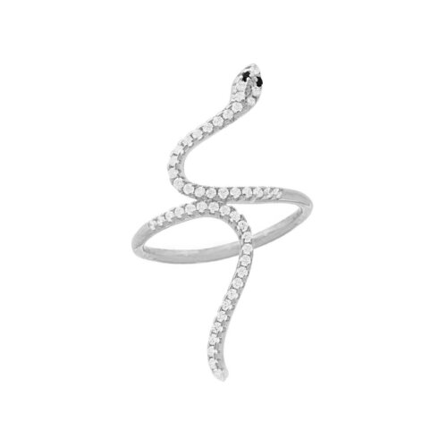 Anello serpente zk in arg 925%
