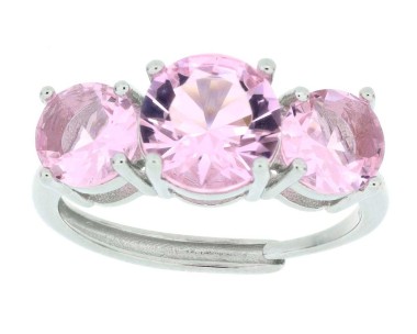Anello trilogy in Argento 925