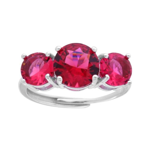 Anello trilogy in Argento 925