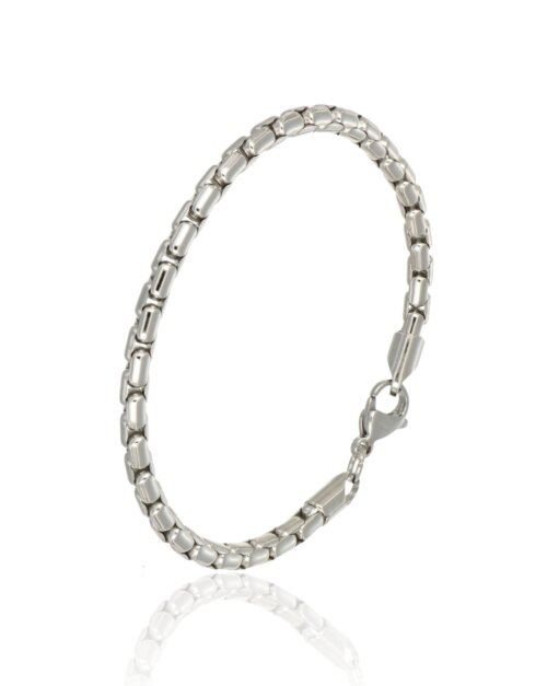 Bracciale acciaio uomo
